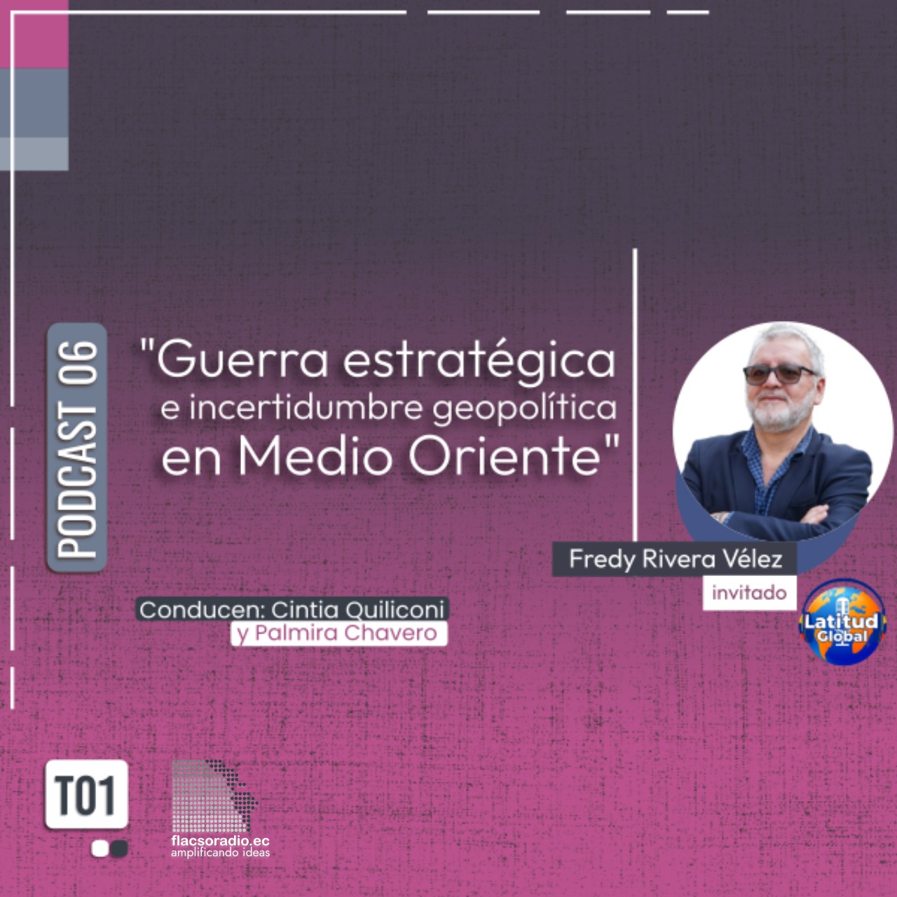 «Guerra estratégica e incertidumbre geopolítica en Medio Oriente» | Podcast 06 Latitud Global