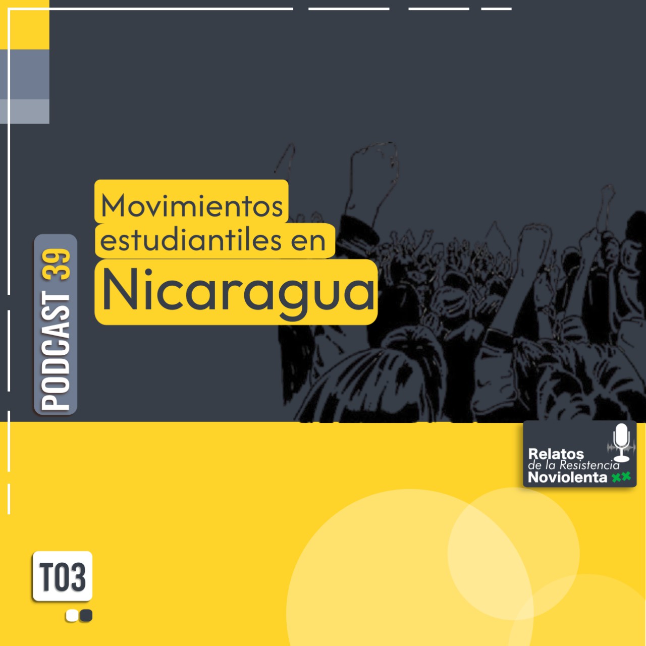 Movimientos estudiantiles en Nicaragua | Podcast 39 Relatos de la Resistencia NoViolenta