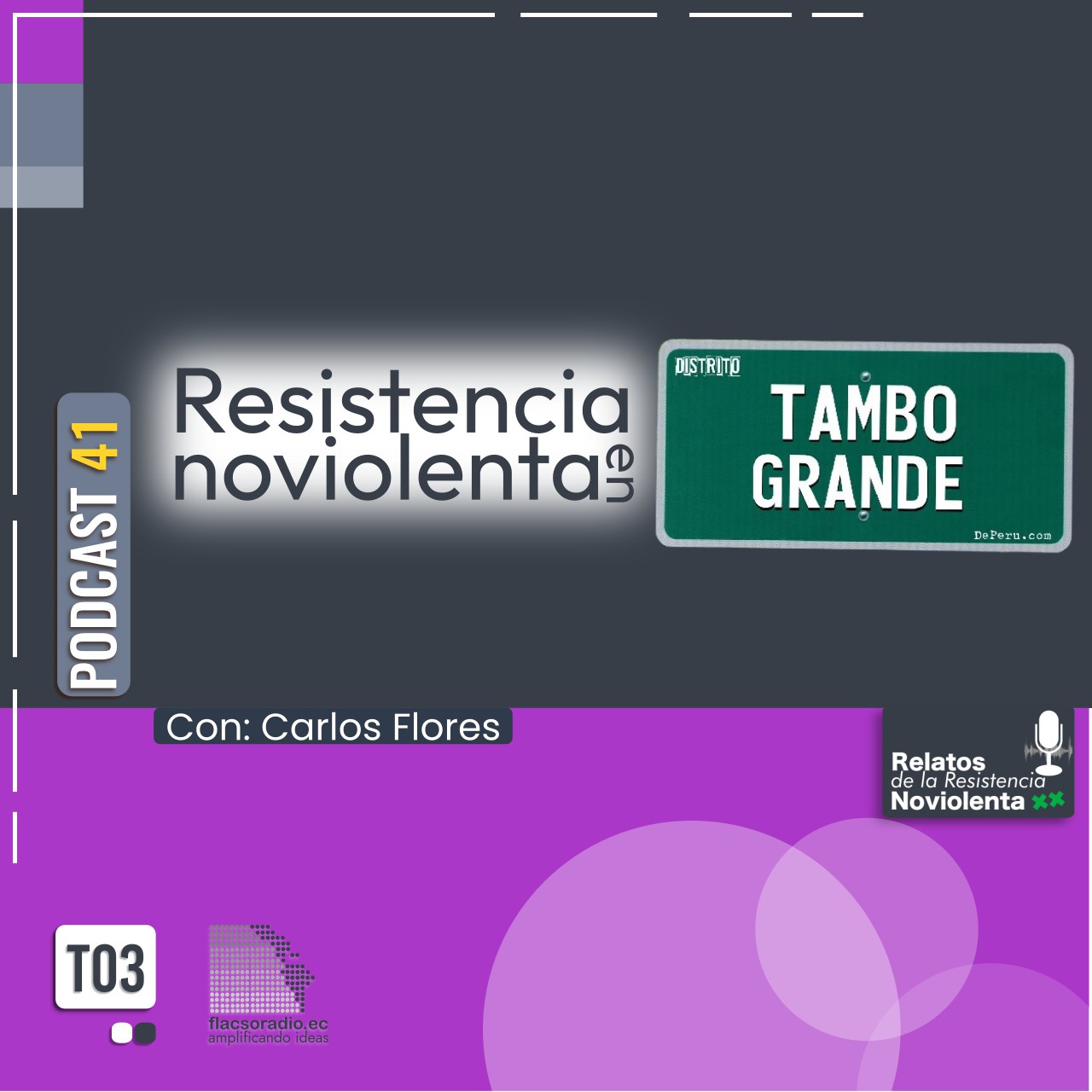 Resistencia NoViolenta en Tambogrande  |  Podcast 41 Relatos de la Resistencia NoViolenta