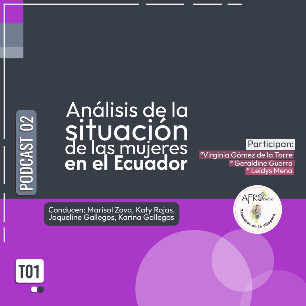 Análisis de la situación de las mujeres en Ecuador | #TamboresDeLaDiáspora | Podcast 02