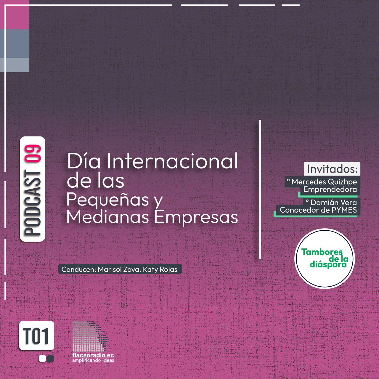 Día Internacional de las Pequeñas y Medianas Empresas | Podcast 09 #TamboresDeLaDiáspora